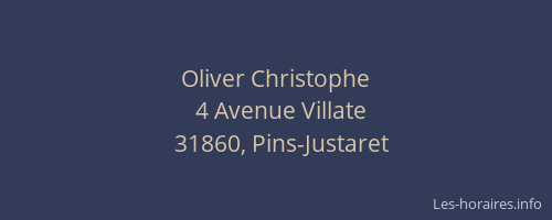 Oliver Christophe