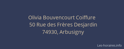 Olivia Bouvencourt Coiffure