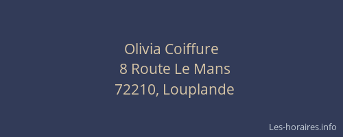 Olivia Coiffure