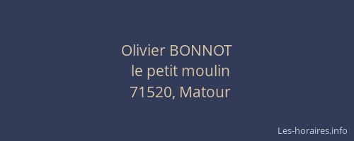 Olivier BONNOT