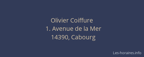 Olivier Coiffure