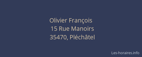 Olivier François