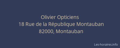 Olivier Opticiens