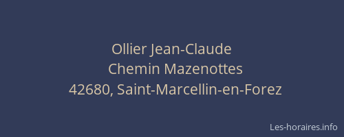 Ollier Jean-Claude