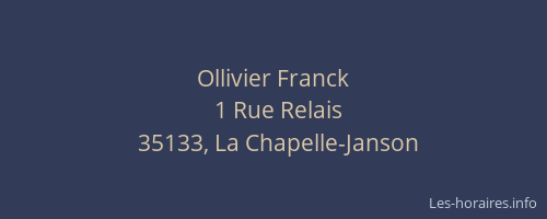Ollivier Franck