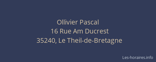 Ollivier Pascal