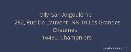 Olly Gan Angoulême