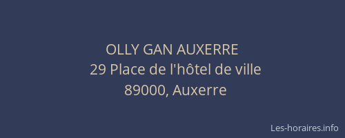 OLLY GAN AUXERRE