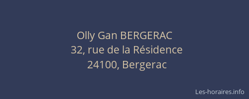 Olly Gan BERGERAC