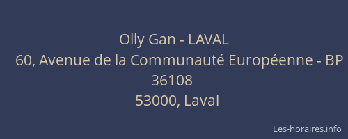 Olly Gan - LAVAL