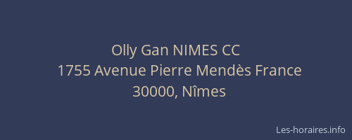 Olly Gan NIMES CC