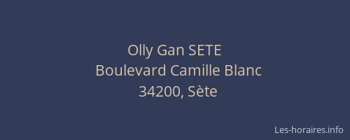 Olly Gan SETE