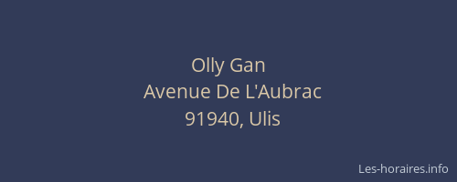 Olly Gan