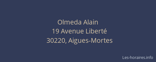 Olmeda Alain