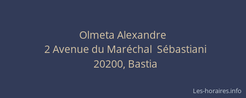 Olmeta Alexandre