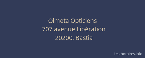 Olmeta Opticiens