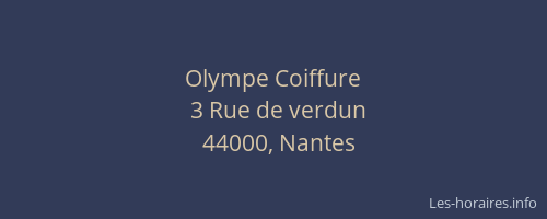 Olympe Coiffure