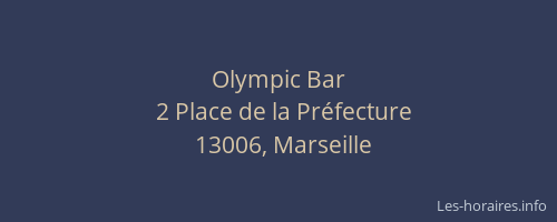 Olympic Bar