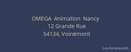 OMEGA  Animation  Nancy