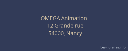 OMEGA Animation