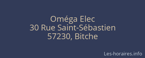 Oméga Elec