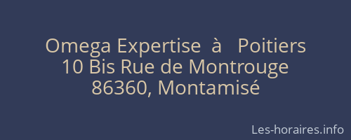 Omega Expertise  à   Poitiers