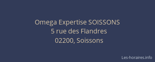 Omega Expertise SOISSONS