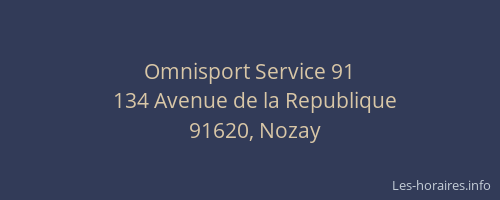 Omnisport Service 91