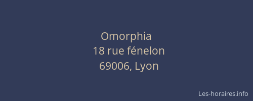 Omorphia