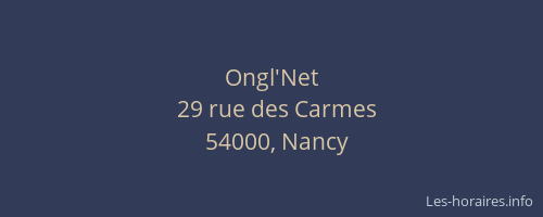 Ongl'Net