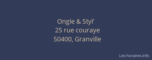 Ongle & Styl'