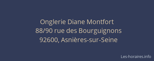 Onglerie Diane Montfort