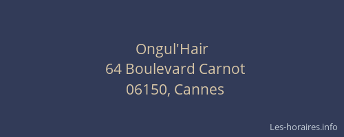 Ongul'Hair