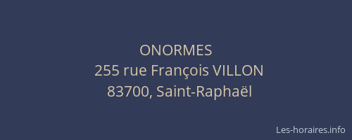 ONORMES