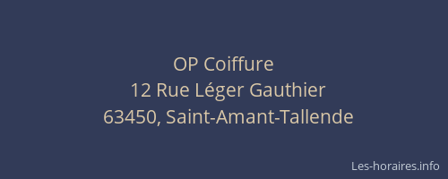 OP Coiffure