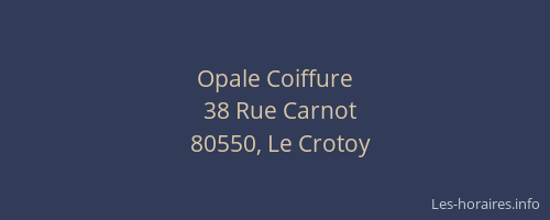 Opale Coiffure