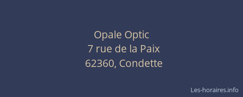 Opale Optic