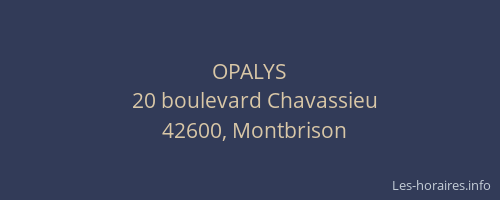 OPALYS