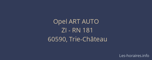 Opel ART AUTO