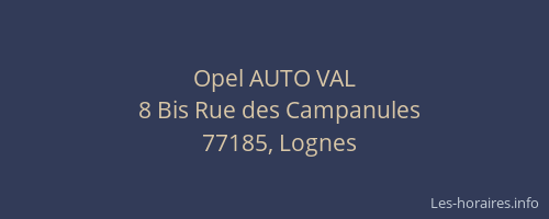 Opel AUTO VAL