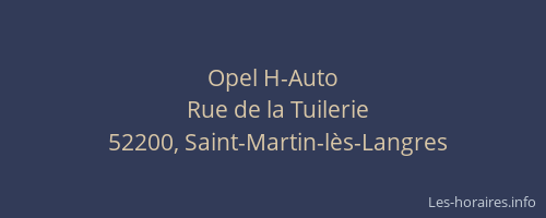 Opel H-Auto