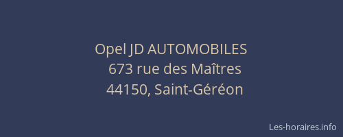 Opel JD AUTOMOBILES