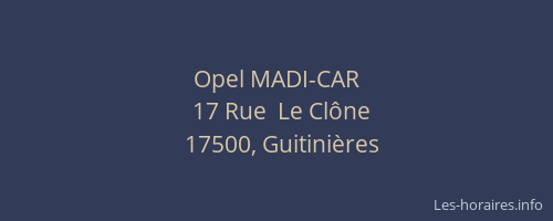 Opel MADI-CAR