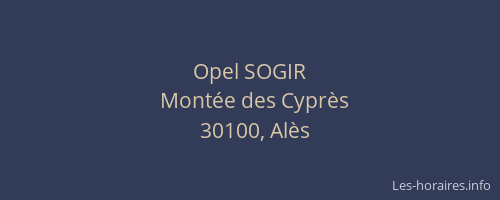 Opel SOGIR