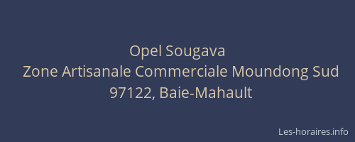 Opel Sougava