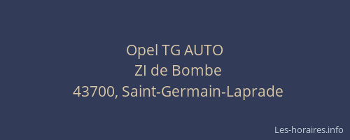 Opel TG AUTO