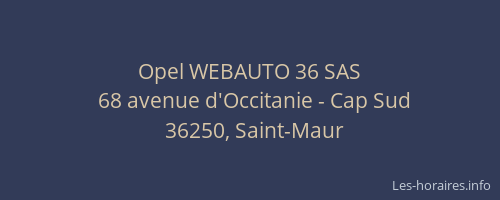 Opel WEBAUTO 36 SAS