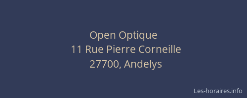 Open Optique