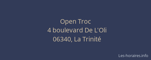 Open Troc