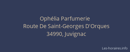 Ophélia Parfumerie